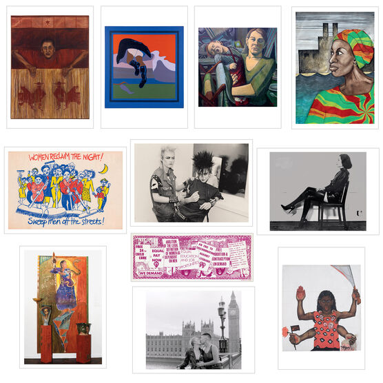 Women in Revolt! postcard set